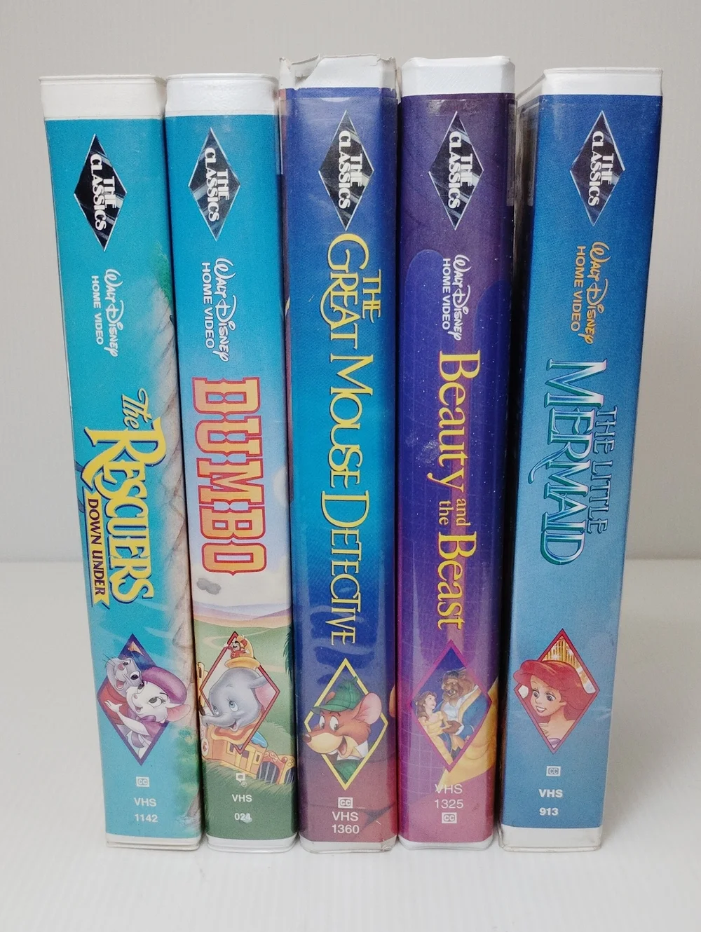 The Classic Black Diamond Walt Disney Home Videos VHS